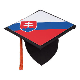 Slovakia Flag Graduation Cap Topper