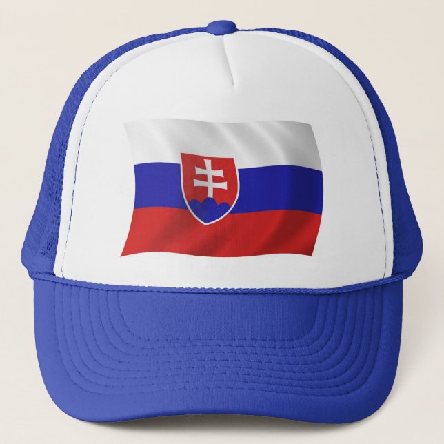 Slovakia Flag Hat (Front)