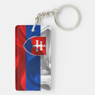 Slovakia flag keychain
