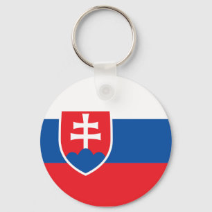 Slovakia Flag Keychain