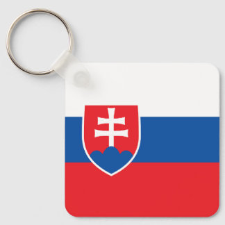 Slovakia Flag Keychain