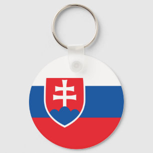 Slovakia Flag Keychain