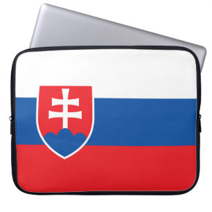 Slovakia Flag Laptop Sleeve