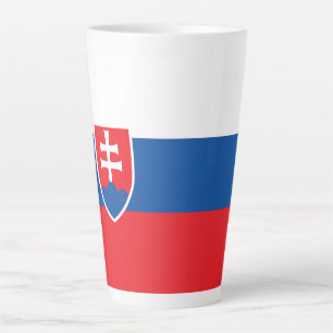 Slovakia flag latte mug