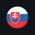 Slovakia Flag Magnet<br><div class="desc">Slovakia Flag</div>