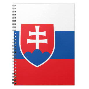Slovakia Flag Notebook