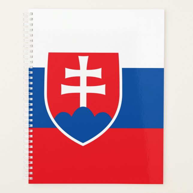Slovakia Flag Planner (Front)