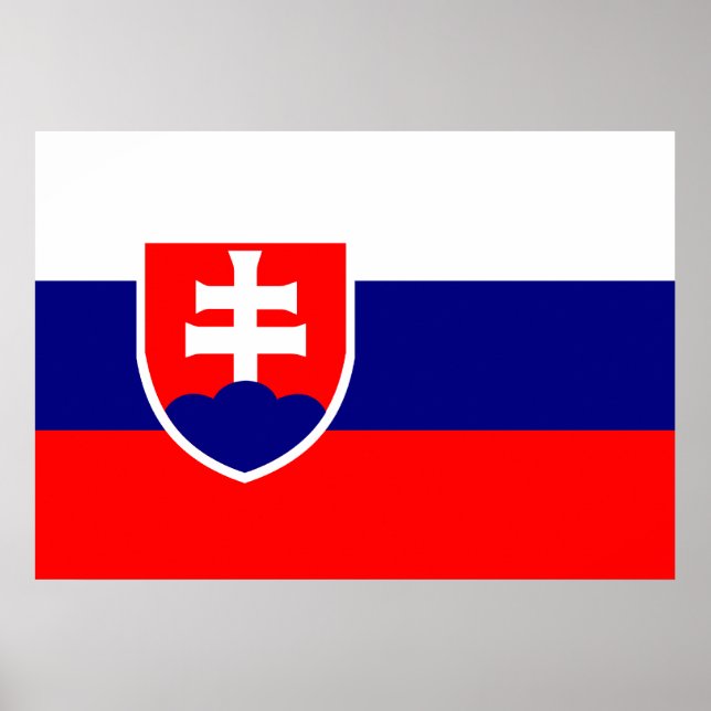 Slovakia Flag Poster (Front)