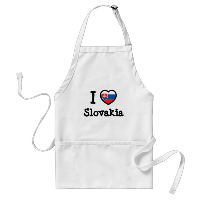 Slovakia Flag Standard Apron (Front)