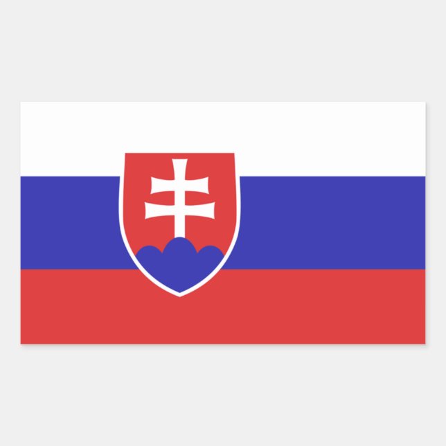 Slovakia Flag Sticker (Front)