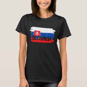 Slovakia Flag T-Shirt