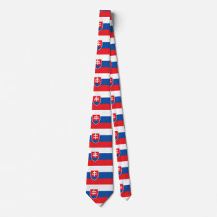 Slovakia Flag Tie