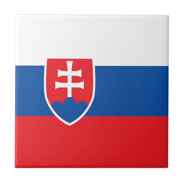 Slovakia flag tile (Front)