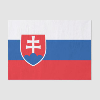 Slovakia Flag Tissue Paper