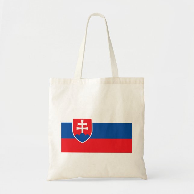 Slovakia Flag Tote Bag (Front)