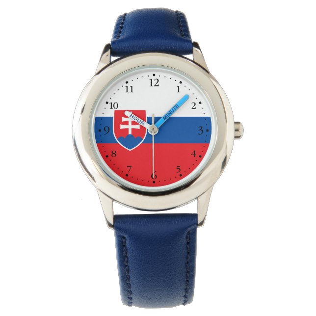 Slovakia Flag Watch (Front)