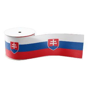 Slovakia Grosgrain Ribbon
