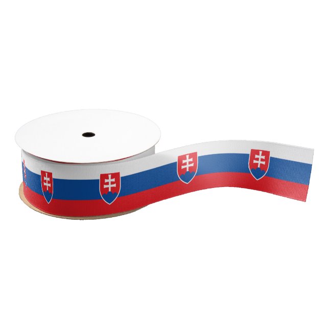 Slovakia Grosgrain Ribbon (Spool)