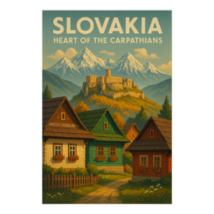 Slovakia – Heart of the Carpathians Poster