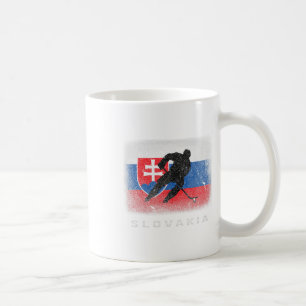 Slovakia Ice Hockey Slovak Flag Coffee Mug