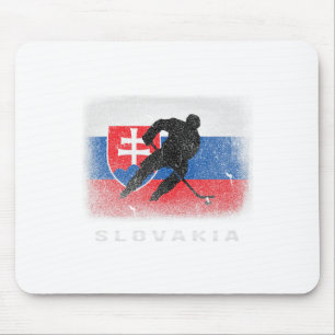 Slovakia Ice Hockey Slovak Flag Mouse Pad