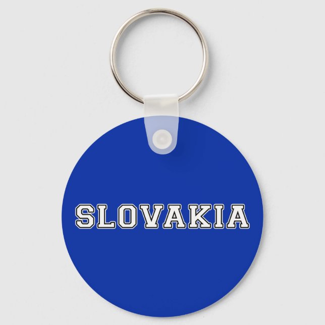 Slovakia Keychain (Front)