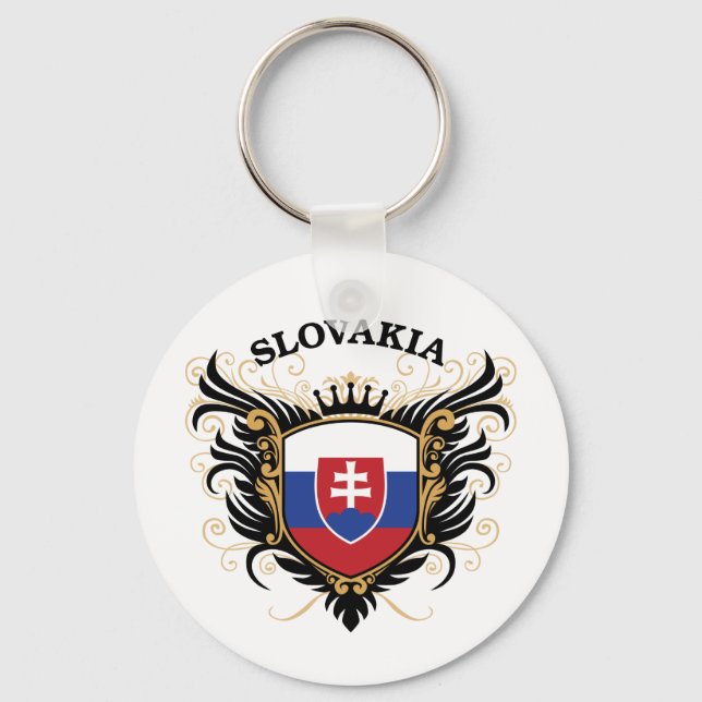Slovakia Keychain (Front)