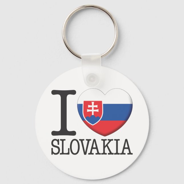 Slovakia Keychain (Front)