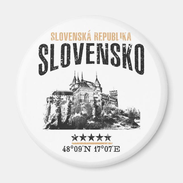 Slovakia Magnet (Front)