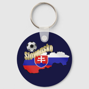 Slovakia Map bend it Slovaks Slovensko gifts Keychain