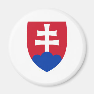 Slovakia Official Coat Of Arms Heraldry Symbol Magnet
