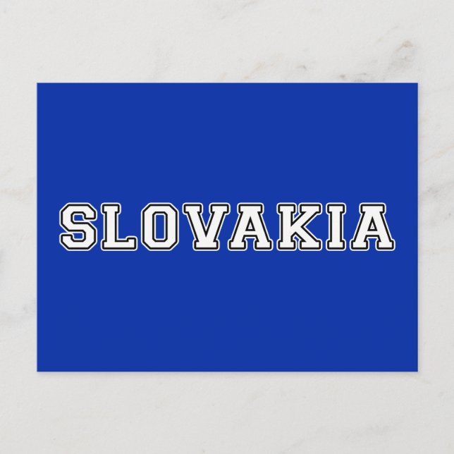Slovakia Postcard (Front)