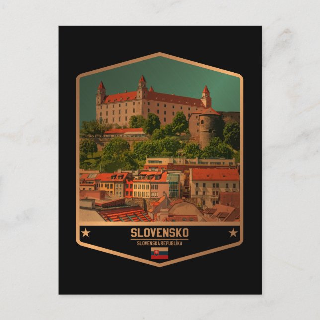 Slovakia Postcard (Front)