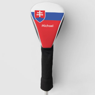 Slovakia Slovakian Flag Emblem Europe Golf Head Cover