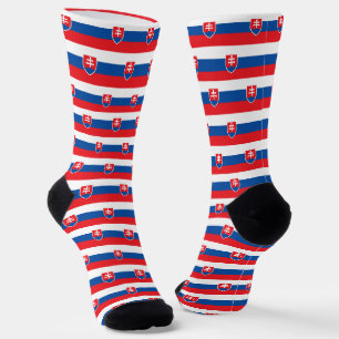 Slovakia Socks, patriotic Slovakia Flag fashion Socks