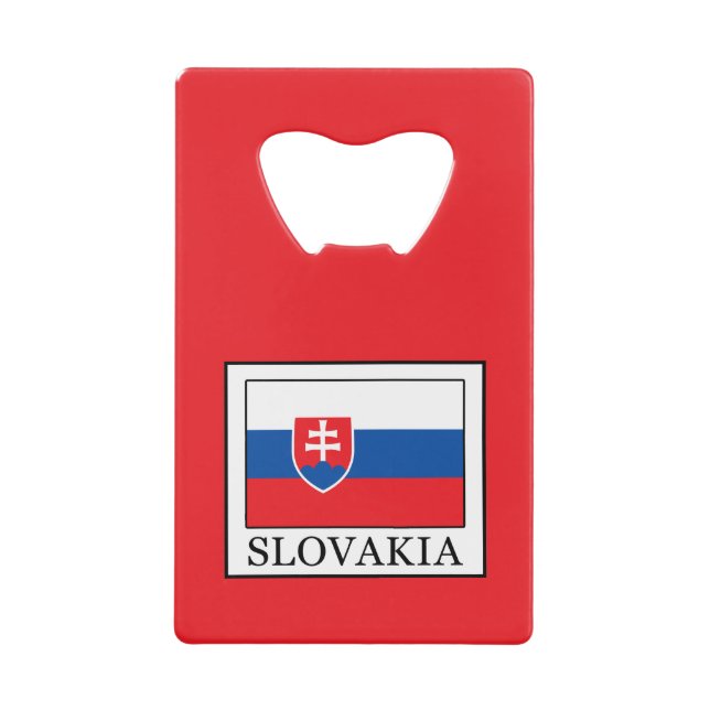 Slovakia Wallet Bottle Opener (Front)