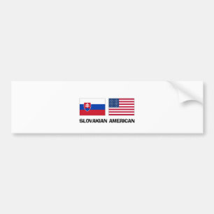 Slovakian American Bumper Sticker