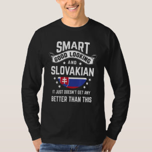 Slovakian Flag Native Pride Slovakia Slovakian Ro T-Shirt