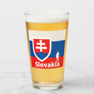 Slovakian soccer glass