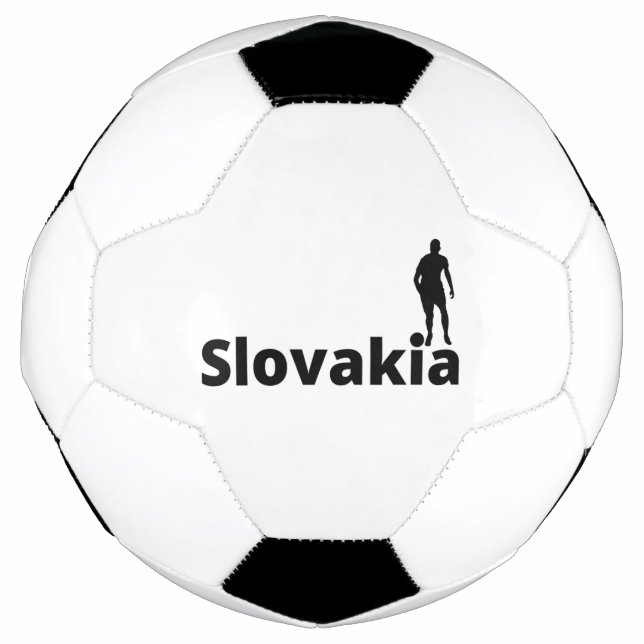 Slovakian soccer  soccer ball (Front)