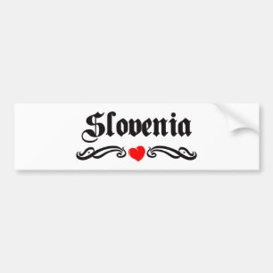 Slovenia Bumper Sticker