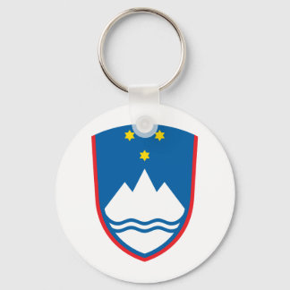 Slovenia coat of arms keychain