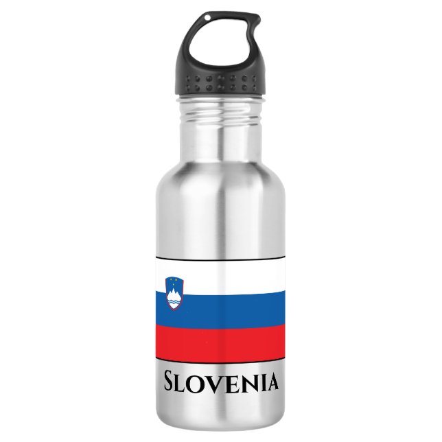 Slovenia Flag 532 Ml Water Bottle (Front)