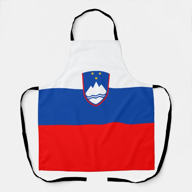 Slovenia Flag Apron (Front)