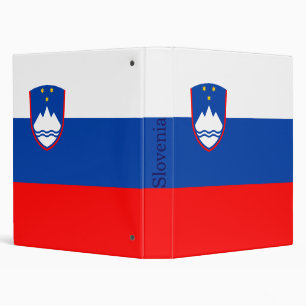 Slovenia Flag Binder