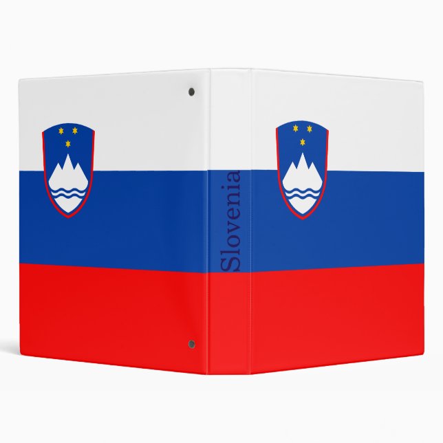 Slovenia Flag Binder (Background)