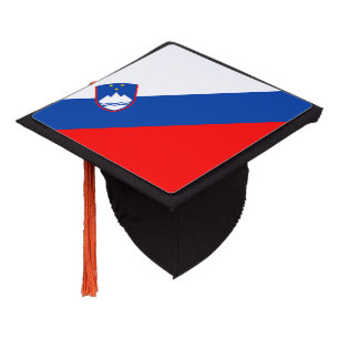 Slovenia Flag Graduation Cap Topper