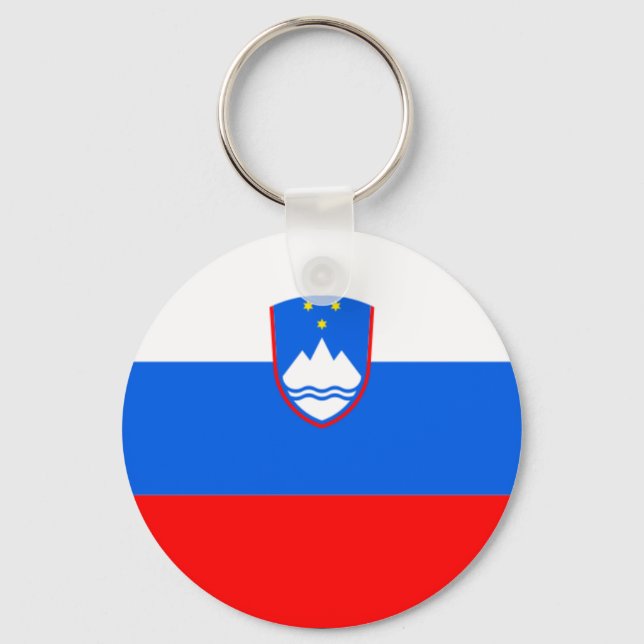 slovenia flag keychain (Front)