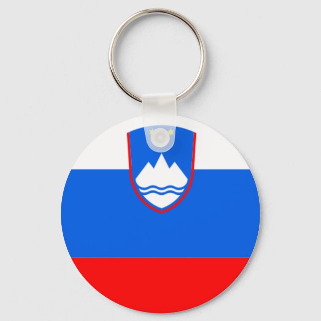 slovenia flag keychain (Front)