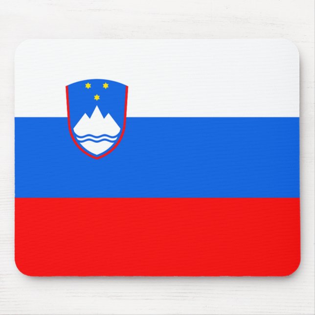 Slovenia Flag Mouse Pad (Front)